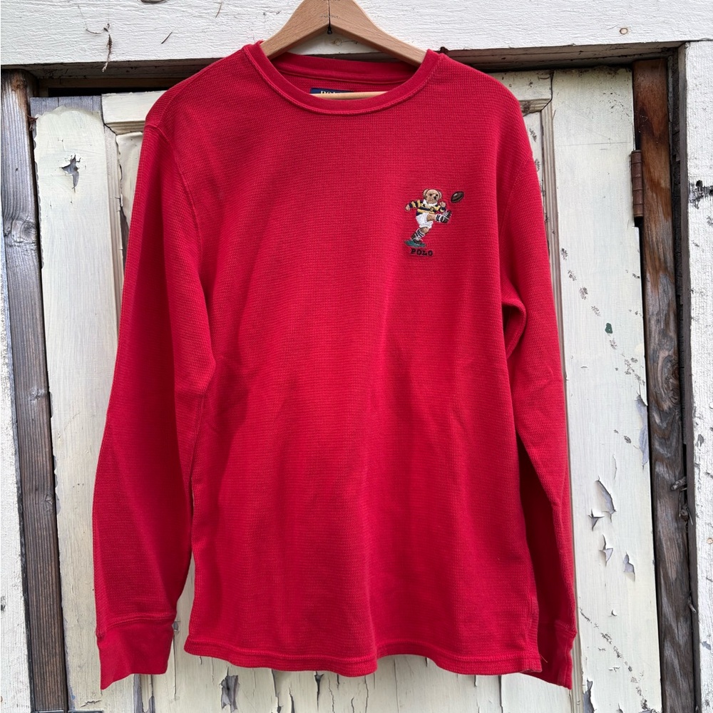 Polo by Ralph Lauren Vibrant Red Top